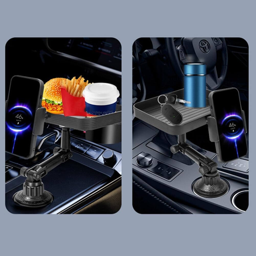 Soporte de Comida y Celular para el Auto